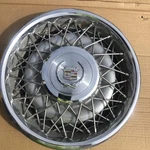Oem 1975-1985 Cadillac Fleetwood Brougham 15" Wire Spoke Hubcap Wheel Cover #0B. Fixed Price $40.00.