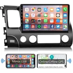 10.1" Android 15 Radio Stereo Gps Wifi For Honda Civic 2006-2011 Carplay Bt. Fixed Price $93.23.