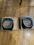 Nos 1970-1975 Ford Maverick Grabber Headlamp Doors Black Pair. Fixed Price $450.00.