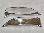 Foxcraft 1961 Ford Galaxie Stainless Steel Fender Skirts Pair Left Right. Fixed Price $195.00.