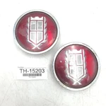 Ford Fairmont 1978-1983 Wheel Center Caps Red & Silver E3AC-1141-AA Oem Set Of 2. Fixed Price $29.31.