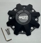 Moto Metal MO970 Satin Black Wheel Center Cap W/screws MO479L214SBO. Fixed Price $22.00.