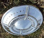 Vintage 1961 1962 Chevrolet Bel Air Biscayne Impala 409 Dog Dish Hub Cap. Fixed Price $34.09.