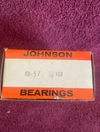 Johnson Bearings Main Ford Flat Head PN#FD-57 SBX10. Fixed Price $30.00.