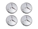 1968-1991 Mercedes-benz Set Of Chrome Center Caps 1074000025 Nos Aftermarket. Fixed Price $99.00.