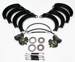 1939-1942 Ford Brake Overhaul (01A-2001-KIT) Shoes, Wheel Cyl, Hoses,. Fixed Price $294.50.