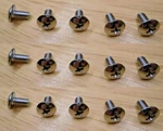 Headlamp Trim Ring Chrome Screws For Classic Chevy Pontiac Buick Caddy Truck Etc. Fixed Price $29.50.