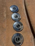 Honda N600 Hub Caps Set Of 4. Fixed Price $100.00.