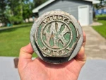 Rare C. 1920'S Willys Knight Threaded Grease Cap Hub Dust Cover. Fixed Price $39.99.