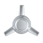 United Pacific 10723 Axle Hub Wheel Center Cap, Chrome, Plastic, Bar Strai. Fixed Price $24.51.