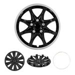 Cobra-tek CBK-HP099-16-KC Hubcap Wheel Cover 4-PACK Black/silver 16". Fixed Price $89.70.