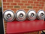 1964 Dodge Polara Nos Spinner Hubcaps Pt# 2409821. Fixed Price $600.00.