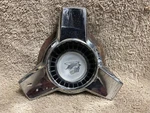 Used Ford C4SA-1141-A Chrome Wheel Hubcap Spinner With Mercury Center Peice. Fixed Price $65.00.