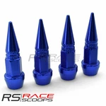 4 Aluminum Spike Valve Stem Caps Wheel Tire Air Blue- Us Seller. Fixed Price $15.99.