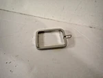 Decorative Ring Polished Steel 2"X 9/16"-EXT, For 1/2" Square Rod, Set Of. Fixed Price $19.99.