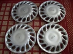 1997-2002 Daewoo Leganza, Set Of Four 15" Oem Hubcaps. Fixed Price $75.00.