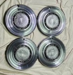 1975 - 1976 Pontiac Catalina, Lemans Wheel Covers Hub Caps Oem 15" Set Of 4. Fixed Price $38.00.