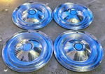 Vintage Set Of 1954-1957 Packard Senior 15" Hubcaps Wheel Covers P/n 465948. Fixed Price $139.99.