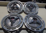 Set (4) 1965-1969 14" Chevy Camaro Nova Ss Wheel Covers Hubcaps 03964523 3011. Fixed Price $89.95.