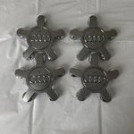 Set Of Audi Wheel Center Caps Gray 4F0601165N. Fixed Price $45.99.
