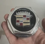 Cadillac Seville Wire Wheel Center Cap Chrome Tru Spoke Metal 1612573 (dent). Fixed Price $47.49.