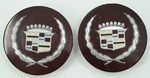 Lot Of (2) Genuine Gm 1632247 Cadillac 1985 1989 Wheel Center Cap. Fixed Price $75.99.