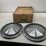 (2) Nos 1970-72 Monte Carlo Chevelle 15" Hubcaps 3972645 H6. Fixed Price $139.95.