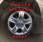 New 2006-2012 Toyota 17 Steel Wheels Chrome Skins Hubcaps Covers Set. Fixed Price $105.00.