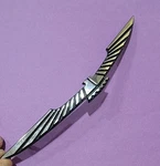 BIN5 Used 1988 Ford Thunderbird Chrome Front Grille Header Emblem E7SB-8216-AB. Fixed Price $14.99.