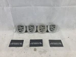 Porsche 996 997 986 987 Carrera Boxster Cayenne Panamera Silver Wheel Cap Set. Fixed Price $213.76.