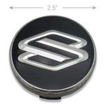 Genuine Oem Suzuki Verona 96451427 16" Wheel Center Hubcaps Black 72671. Fixed Price $10.42.
