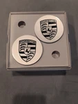 Oem Porsche Center Hub Caps 9P1-601-147-8Z8 For 911 Cayman Panamera Cayenne. Fixed Price $160.00.