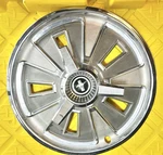 1966 Ford Mustang Spinner Rare Original Stainless Hubcap 14 Cleaned. Fixed Price $75.00.