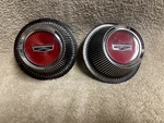 Used Ford D4OA-1141-BA 1974 -1976 Ltd Torino Wire Spoke Hub Cap Centers (2). Fixed Price $65.00.