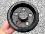 Pontiac Sunbird Grand Am Oem Wheel Center Cap Black 10023936 10031312 1985-1989. Fixed Price $14.75.
