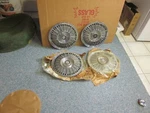 Nos Mopar 1981 1982 Chrysler Plymouth Reliant Dodge Aries Wheel Covers 14". Fixed Price $50.00.