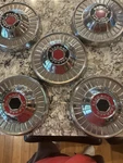 1953-1956 Packard Clipper Dog Dish Vintage Hub Caps Set Of Black 2- Red. Fixed Price $199.99.