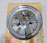 64 C2 Corvette Frosted Wheel Cover W/spinner (1)--GM #3834904/3843387--NOS. Fixed Price $349.95.