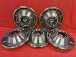 Vintage Set Of 5 1966 Chevrolet 14" Hubcaps Impala Bel Air Biscayne C10 Truck. Fixed Price $99.99.