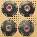 Mopar 1978-1980 Dodge Charger Cordoba Magnum Diplomat Wheel Center Caps Set. Fixed Price $189.95.