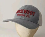 Brick West Brewing Company Spokane Wa Mesh Snapback Hat Cap. Fixed Price $12.59.