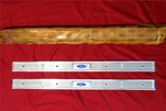 Nos 1974 75 76 77 Ford Maverick Front Sill Plates D4DZ-5413208-A Original Pair. Fixed Price $85.00.