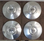 1972-1979 Torino Ranchero Galaxie Ltd Ii P/c Montego Nos Dog-dish Wheel Hub Caps. Fixed Price $299.00.