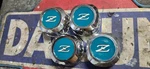 Datsun 75- 78 280Z Spoke Alloy Wheel Center Caps ( 4X) 40343 N3200. Fixed Price $429.99.