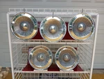 1961 Dodge Dart Polara 14" Hubcaps Set Of (5) Wheel Covers W/(1) Spinner Antique. Fixed Price $187.99.