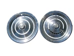 Lot Of 2 Genuine 1971 Pontiac Grand Prix 14 Inch Custom Hubcaps Wheel Covers. Fixed Price $26.40.
