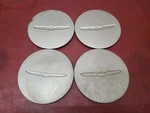 (4) E9SC-1A096-BB Silver Wheel Center Caps Ford Thunderbird 03062102. Fixed Price $15.00.