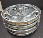 1962-1967 Chevrolet Impala/chevelle/nova 14" Ss Spinner Hub Caps. Fixed Price $130.00.