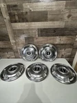 1968 1969 1970 Chevy Camaro 14" Bowtie Hubcaps Wheel Covers Set Of 5 Original Gm. Fixed Price $179.99.