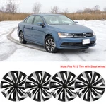 For Vw Jetta 2011-2016 15" Set Of 4 Hubcaps Wheel Covers Fits R15 Steel. Fixed Price $69.21.
